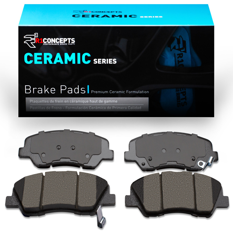 Dodge Attitude Brake Pads - Front - R1 Concepts - Ceramic - `12-`25